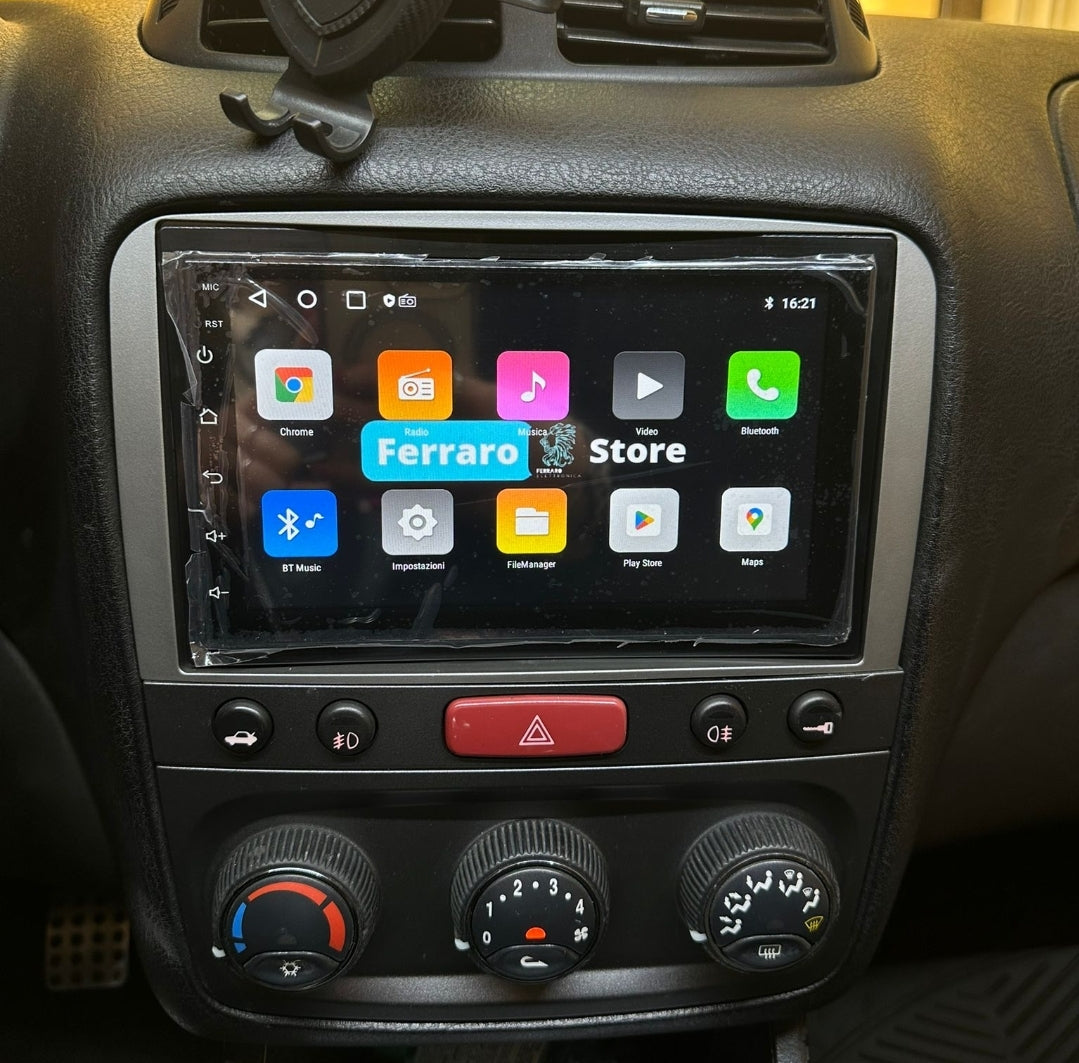 Autoradio per ALFA 147 [ANDROID] - 2Din 7"Pollici, Bluetooth, Navigatore, Radio RDS, Touch, USB, Wifi