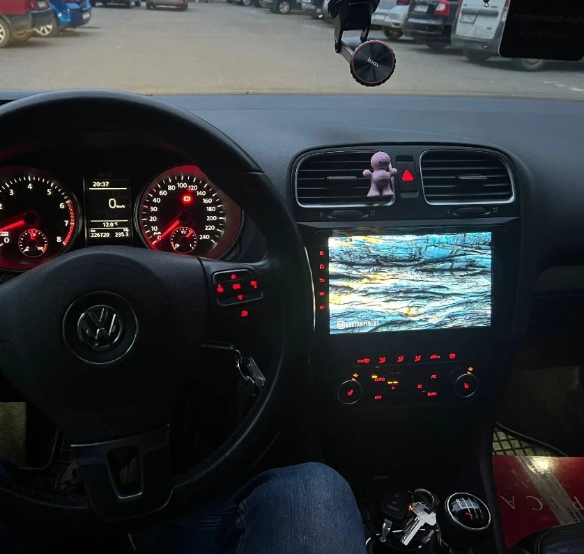 Autoradio pour Volkswagen Golf 6 2008-2016, Android, Navigation