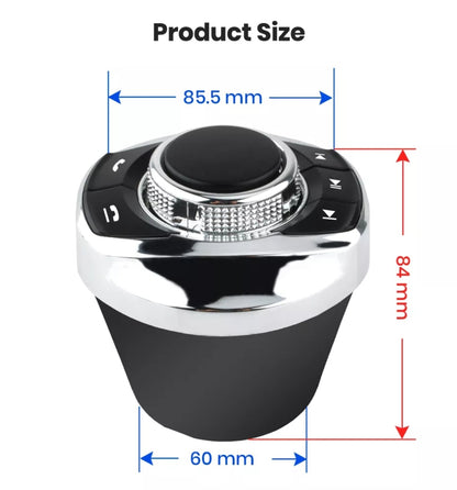 Telecomando Al Volante Wireless - Multifunzione, LED, Per Sistema Multimediale Auto - Foto 4