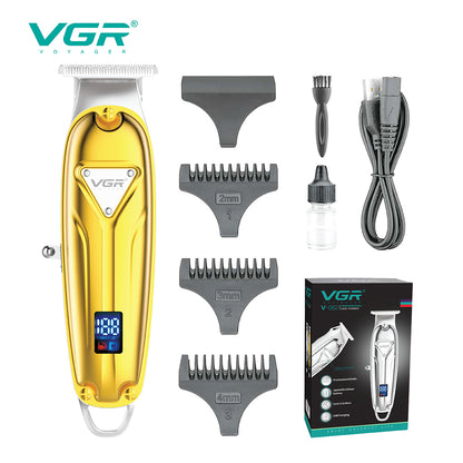 VGR Tagliacapelli | Professionale | USB | Accessori | VGR V-062