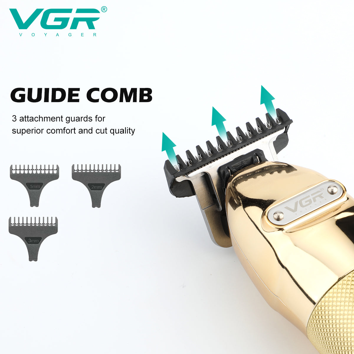 VGR Tagliacapelli | Professionale | Accessori | USB | VGR V-275