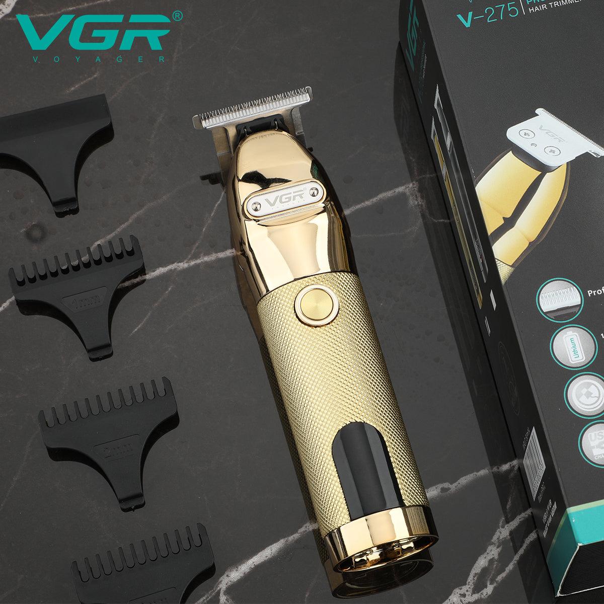 VGR Tagliacapelli | Professionale | Accessori | USB | VGR V-275