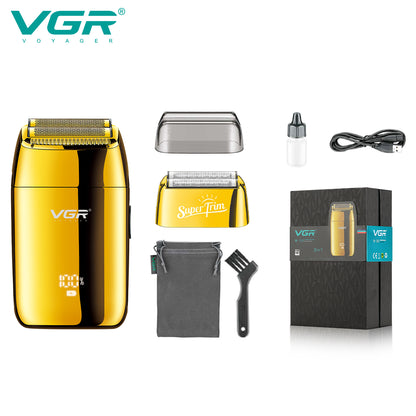 VGR Rasoio Professionale | Rasoio | Alternativo | Barba | Portatile | Regolabarba | V-399