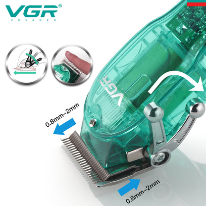 VGR Rasoio Professionale | Batteria | Rasoio | Taglia Capelli | Barbiere |  Professionale | VGR V-660