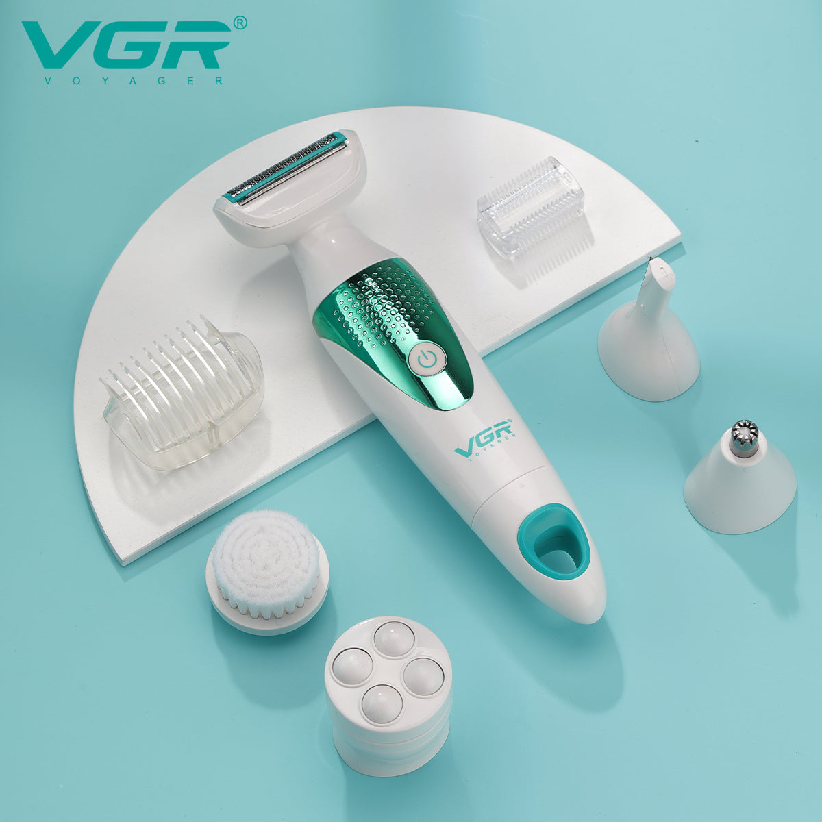 VGR Depilatore | Donna | 5 in 1 | VGR V-720