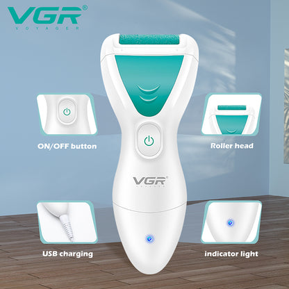 VGR Pedicure | Elettrico | Professionale | 2 in 1 | VGR V-812