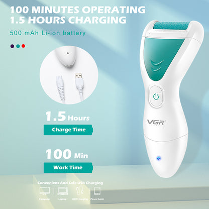 VGR Pedicure | Elettrico | Professionale | 2 in 1 | VGR V-812