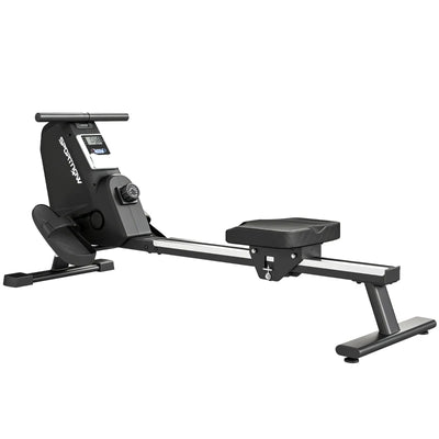 SPORTNOW Vogatore, 16 livelli resistenza magnetica, binario alluminio, Bluetooth, compatibile APP.