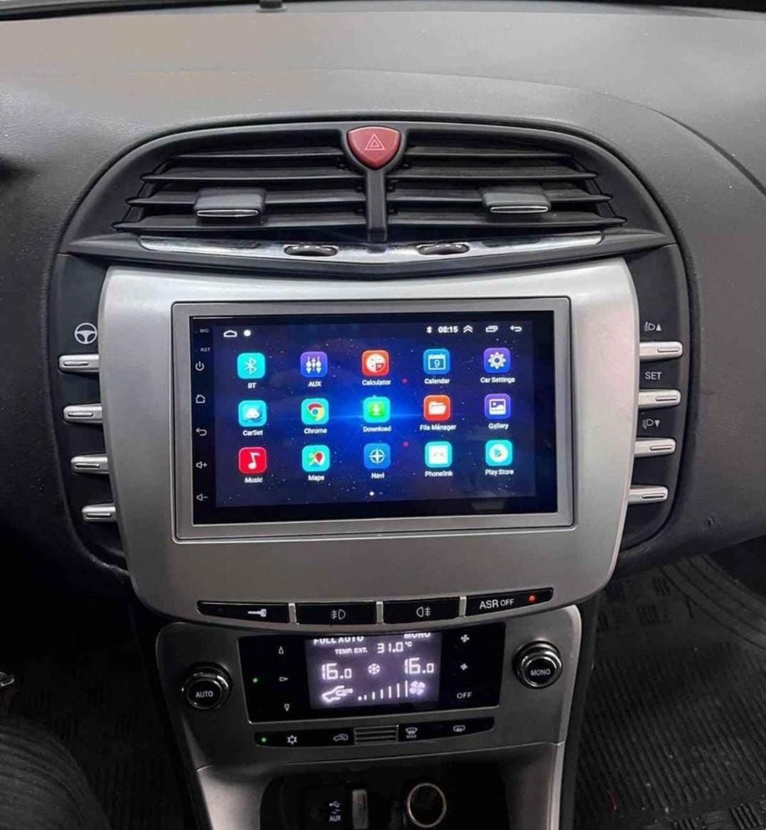 Autoradio per Lancia Delta [2009-2014] - 2Din 7"Pollici Android, GPS, Bluetooth, Radio, Navigatore, Wifi, PlayStore