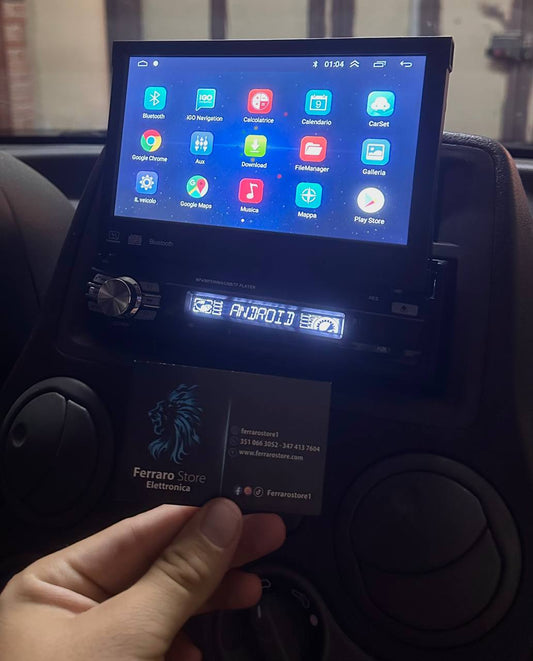 Autoradio per FIAT Panda 3a - 1Din 7Pollici, Motorizzato Android, GPS –  Ferraro Store