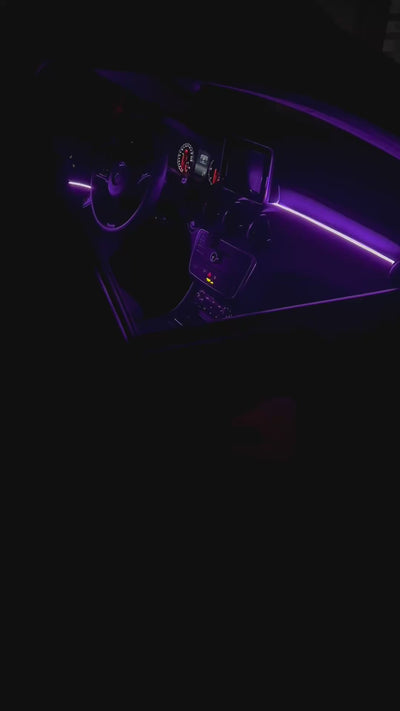 Ambient Light per per Mercedes GLA x156, Universale, Luci Ambiente con Comando da App, RGB Led, Led Dinamico
