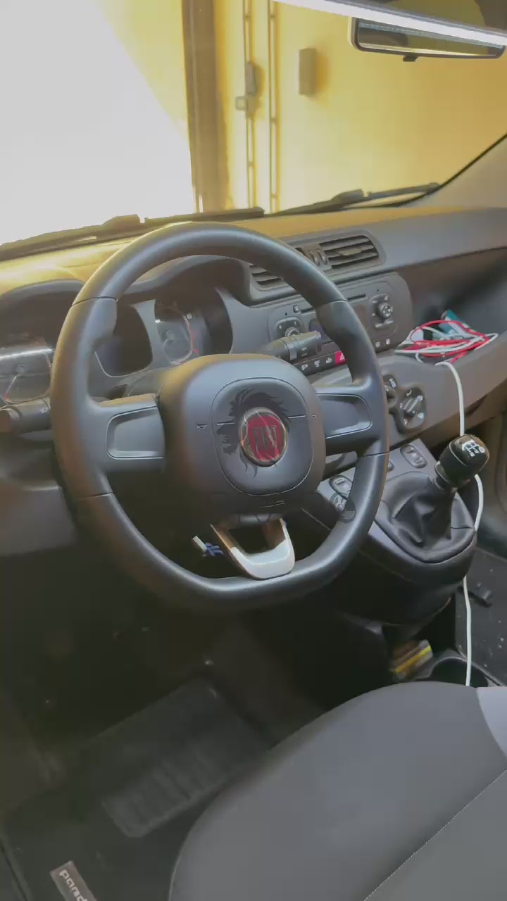 Autoradio per Fiat Panda 3a Serie 5" | 2013-2020 | Bluetooth | Radio | USB | Navigatore | CarPlay e Android Auto Cablato