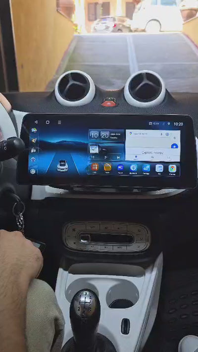 Autoradio per Smart 453 12.3" | 2014-2020 | Android | Bluetooth | CarPlay | Android Auto | 4/64GB Ram