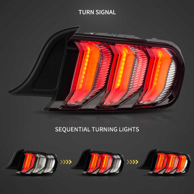 Fanali Posteriore Completo per Ford Mustang 6ª Serie (2016-2023) a LED