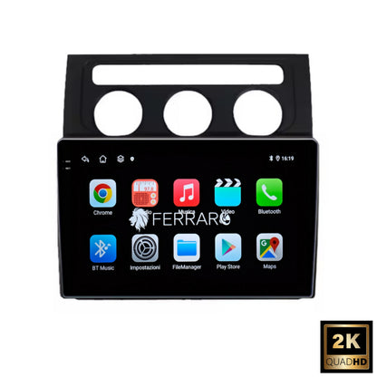 Autoradio per Volkswagen Touran 10.1" | 2003-2010 | 2016-2018 | Android | Bluetooth | CarPlay | Android Auto | 4/64GB Ram