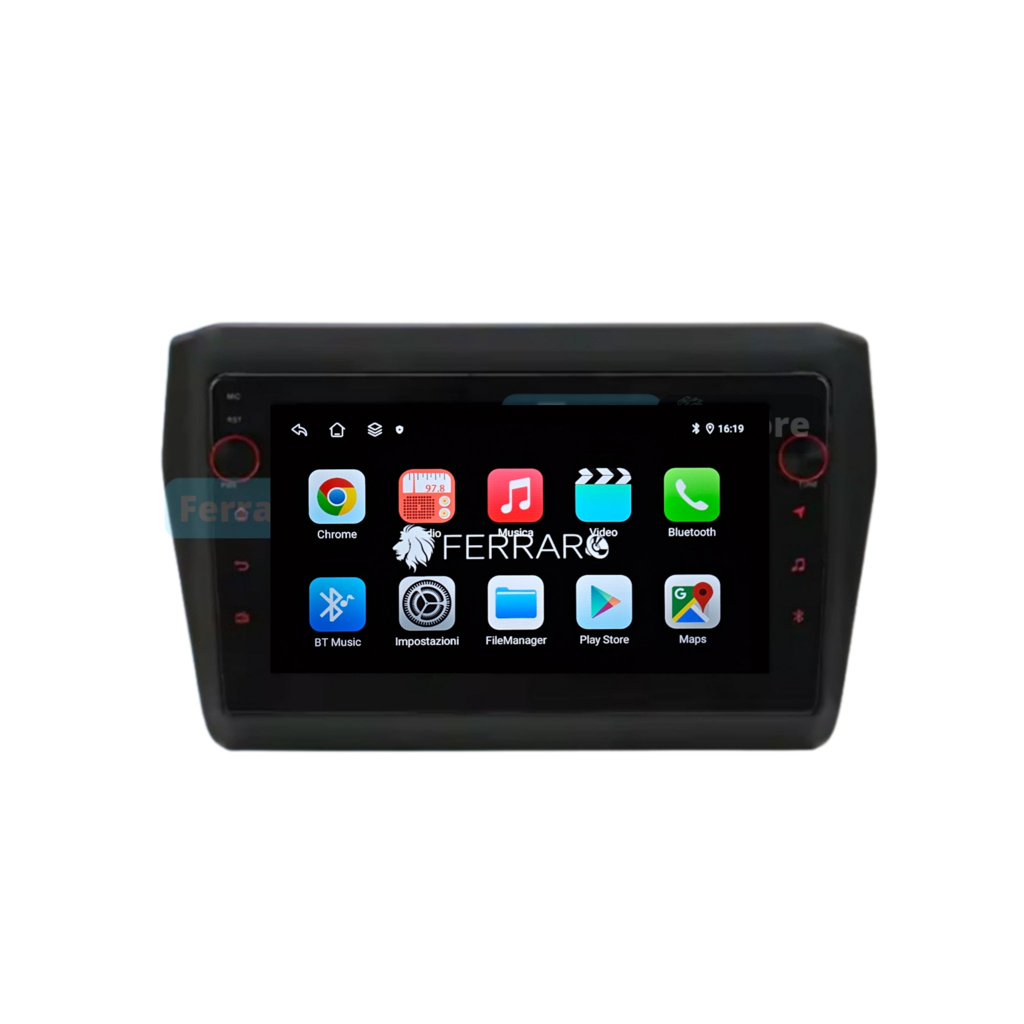 Autoradio per Suzuki Swift 8" | 2017-2020 | Android | Bluetooth | CarPlay | Android Auto | 4GB/8GB Ram