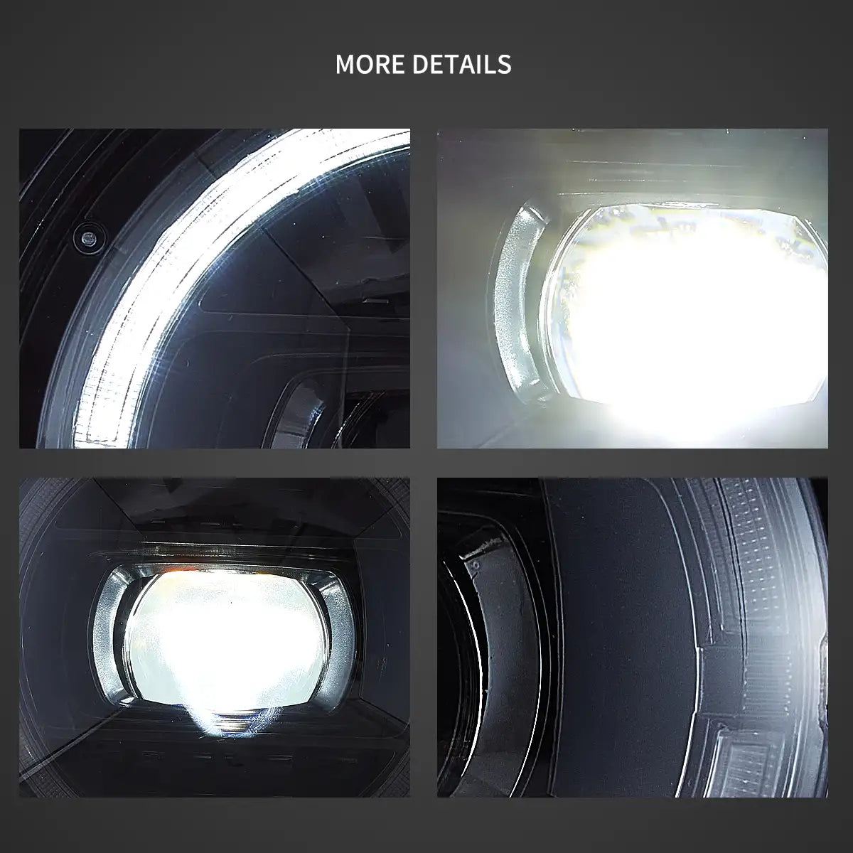 Fanali Anteriore Completo per Jeep Wrangler JL 4ª Serie (2017-2025) a LED