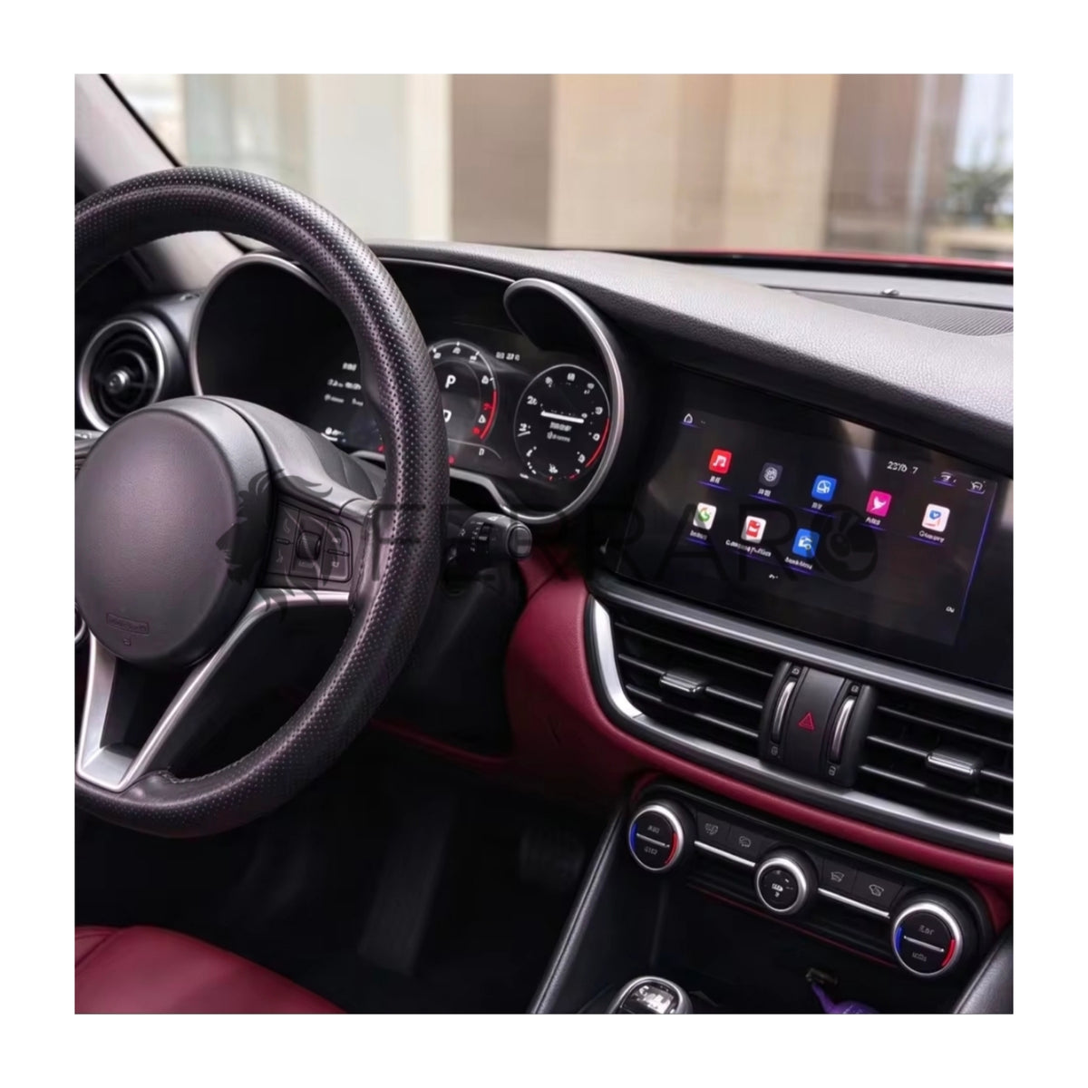 (PRENOTA) Virtual Cockpit 12.3" per Alfaromeo Giulia, Stelvio (2016-2024) HD Ultra, CarPlay e Android Auto