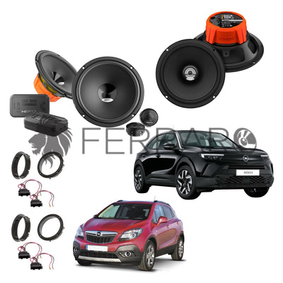 Hertz Kit 6 Casse | DSK 165.3 | DCX 165.3 | Ant/Post | Opel Mokka (2012-2020)