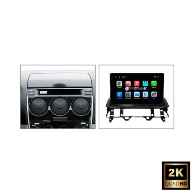 Autoradio per Mazda 6, Atenza GG1 10.1 2K | 2002-2008 | Android | Bluetooth | CarPlay | Android Auto | 4/64GB Ram