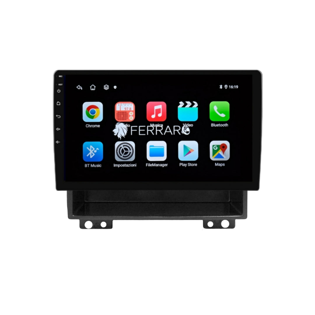 Autoradio per Ford Fiesta/Fusion 9" | 2002-2005 | Android | Bluetooth | Estraibile | CarPlay | Android Auto | 2/32GB Ram