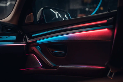 Ambient Light per BMW Serie 5 F10, F11 (2011-2017), 256 Colori, APP