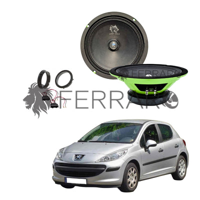 FerraroStore Kit 2 Altoparlanti | PV165.3 | Ant o Post | Peugeot 207 dal 2006>
