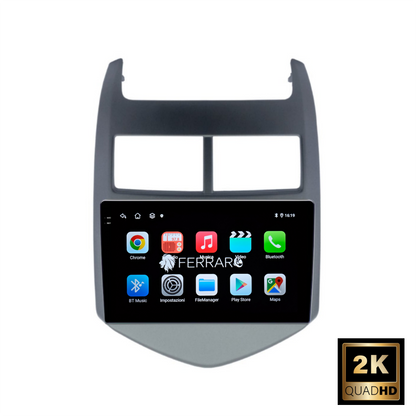 Autoradio per Chrevolet Aveo 9" 2K | 2011-2015 | Android | Bluetooth | CarPlay | Android Auto | 12/256GB Ram