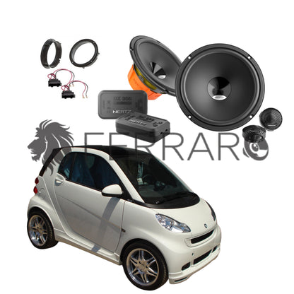Hertz Kit 4 Casse | DSK 165.3 | Anteriori | Smart ForTwo 451