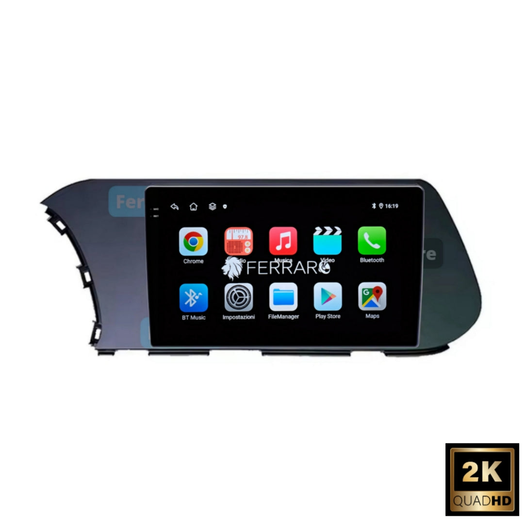 Autoradio per Hyundai i20 10.1" 2K | Dal 2020> | Android | Bluetooth | CarPlay | Android Auto | 4/64GB Ram