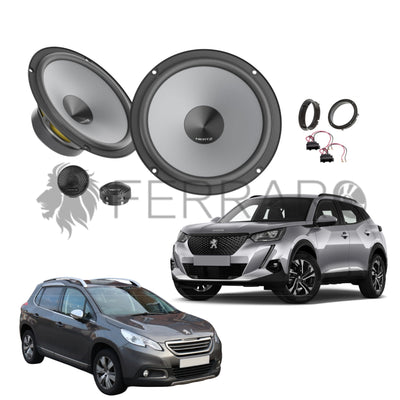 Hertz Kit 4 Casse | K 165 | Ant o Post | Peugeot 2008 1ª/2ª dal 2013>