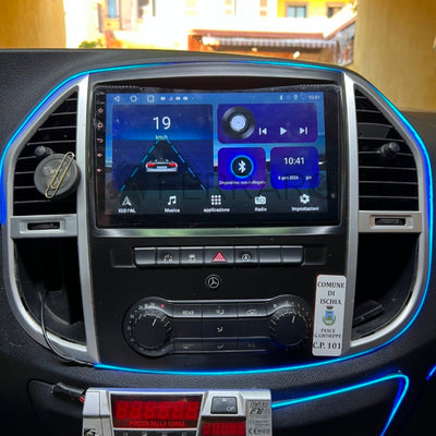 Autoradio per Mercedes Vito W447 10.1" | 2014-2019 | Android | Bluetooth | CarPlay | Android Auto | 2GB/4GB/8GB Ram