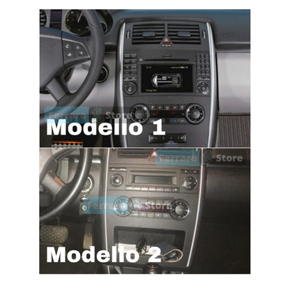 Kit Montaggio Autoradio 9"Pollici Mercedes Classe A/B (2004-2012), Mascherina, Cablaggio per Autoradio Android