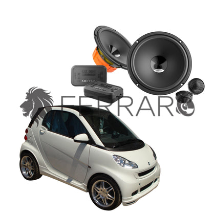 Hertz Kit 4 Casse | DSK 165.3 | Anteriori | Smart ForTwo 451