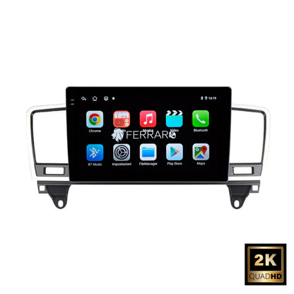 Autoradio per Mercedes Classe M w166 9" 2K | 2011-2015 | Android | Bluetooth | CarPlay | Android Auto | 12/256GB Ram