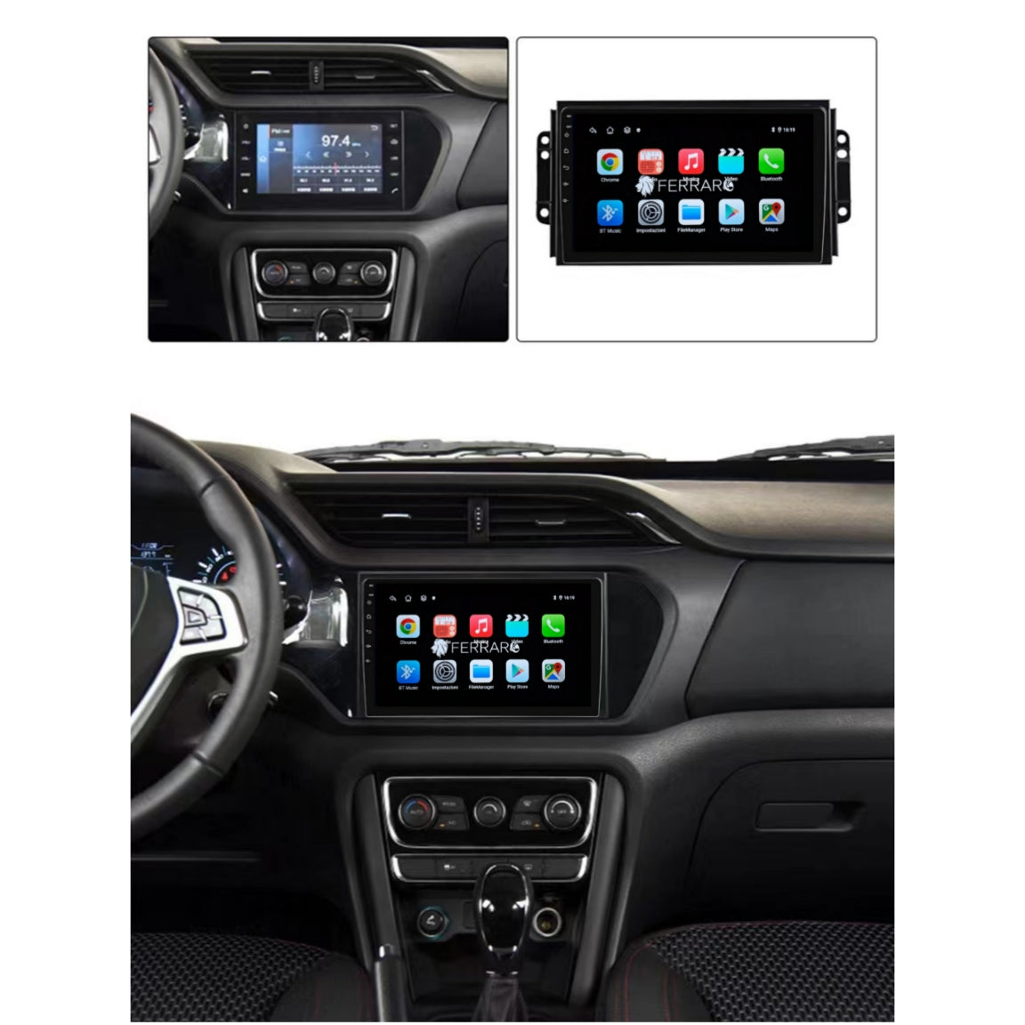 Autoradio per DR3 9" | 2016-2020 | Android | Bluetooth | CarPlay | Android Auto | 2GB/4GB/6GB/8GB Ram
