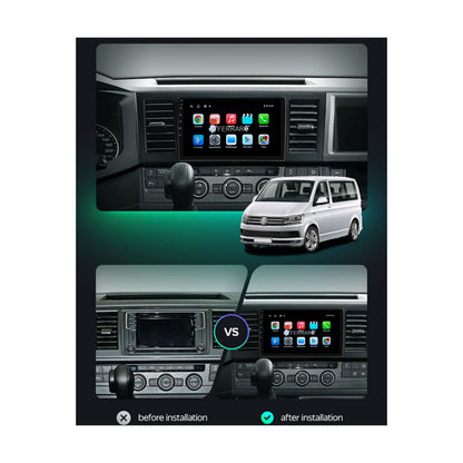Autoradio per Volkswagen Trasporter 6 T6.1 9" | 2015-2020 | Android | Bluetooth | CarPlay | Android Auto | 2GB/4GB/6GB/8GB Ram