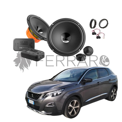 Hertz Kit 4 Casse | DSK 165.3 | Ant o Post | Peugeot 3008 2ª (2016-2024)