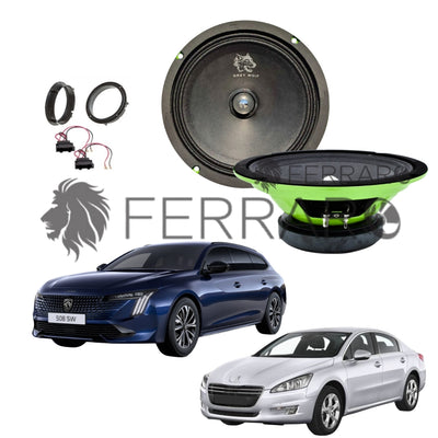 FerraroStore Kit 2 Altoparlanti | PV165.3 | Ant o Post | Peugeot 508 1ª/2ª (2010-2024)