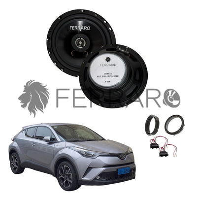 FerraroStore Kit 2 Altoparlanti | ASC-652PC | Ant o Post | Toyota C-HR (Dal 2016>)