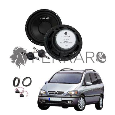 FerraroStore Kit 2 Altoparlanti | ASK-165.2 | Anteriore | Opel Zafira A (1999-2005)