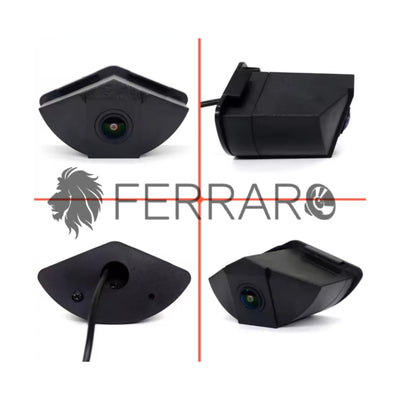 Telecamera Frontale per Mercedes Vito, Viano, Classe A, B, C, E, GL (Compatibilità in Descrizione) | AHD, 1920x1080 | 170° Gradi