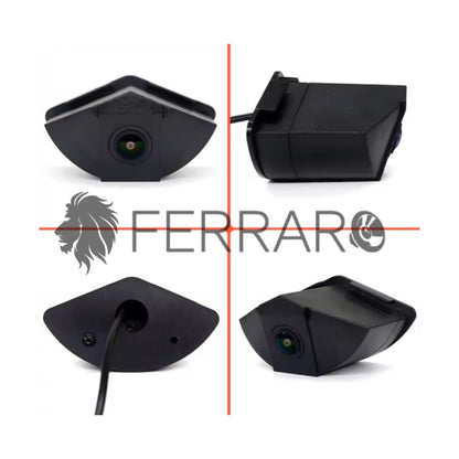 Telecamera Frontale per Mercedes Vito, Viano, Classe A, B, C, E, GL (Compatibilità in Descrizione) | AHD, 1920x1080 | 170° Gradi