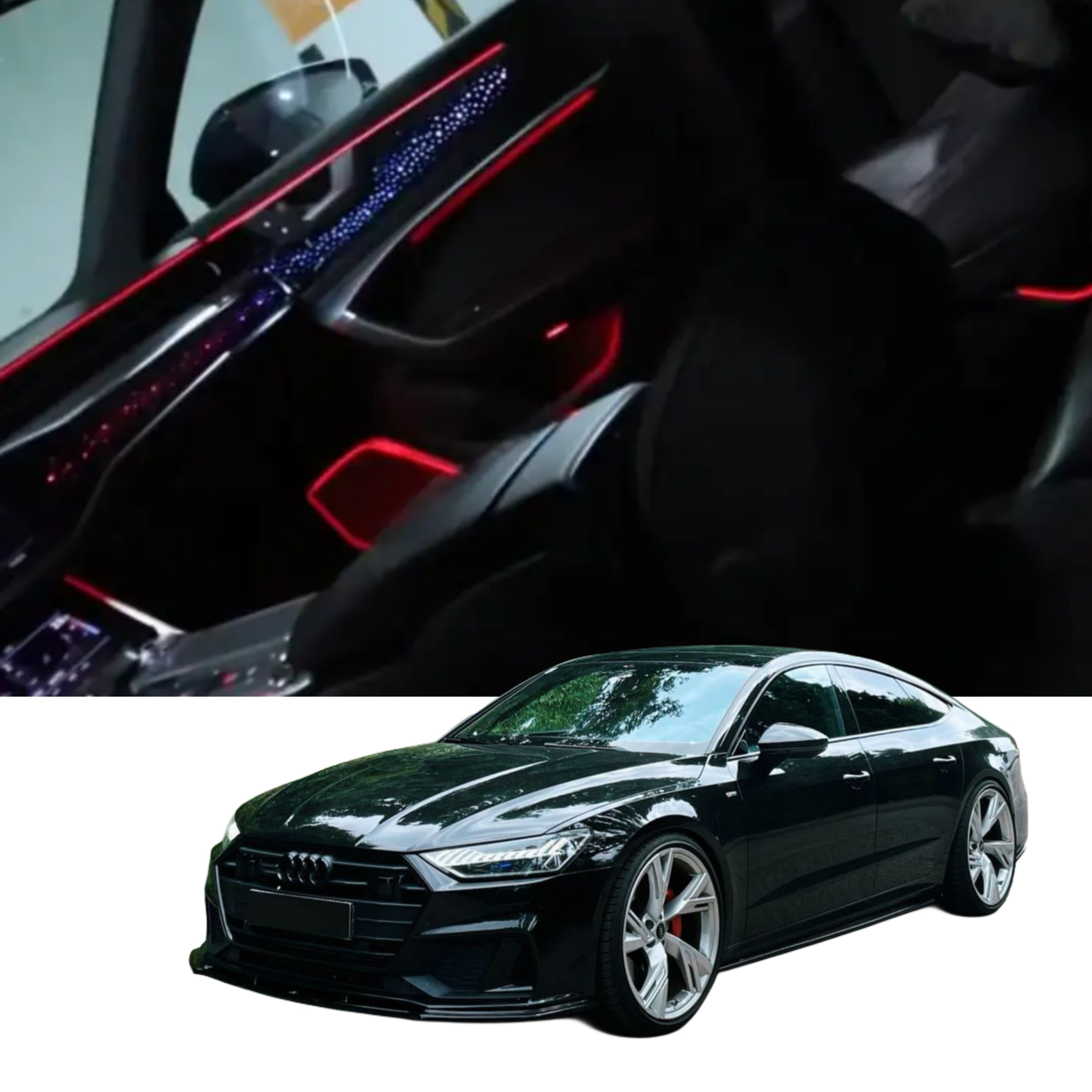 Ambient Light per Audi A7
C8, S7, RS7, 64 Colori RGB