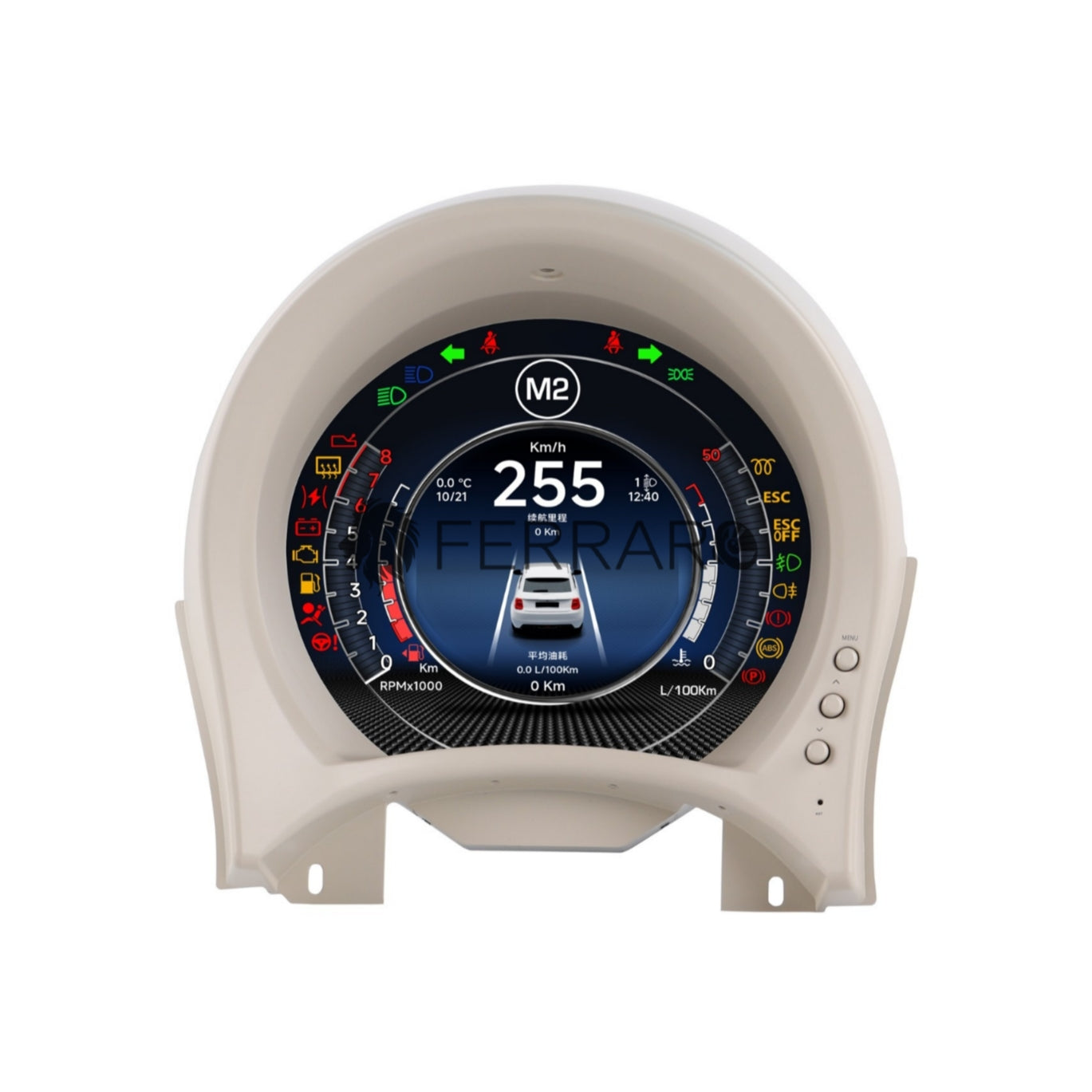 Virtual CockPit 7" | Fiat 500s (2007-2015) | HD Ultra