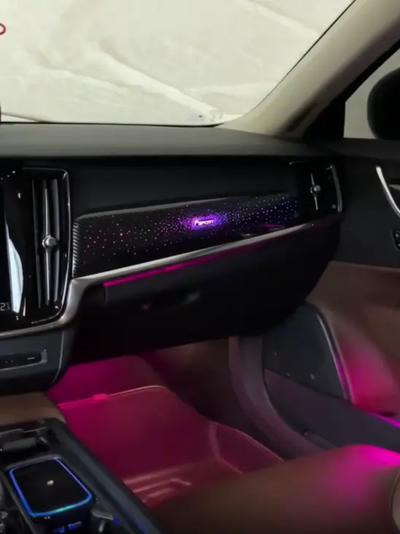 Ambient Light per Volvo S90 (2016-2024), 64 Colori RGB