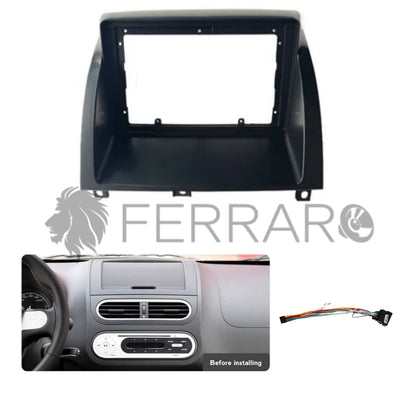 Kit Montaggio Autoradio 9"Pollici MG3 (2011-2018), Mascherina, Cablaggio per Autoradio Android