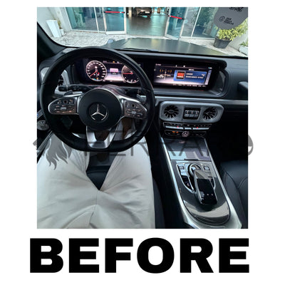(PRENOTA) Autoradio per Mercedes Classe G W464, W463A (2018-2024) 12.3" + 12.3", Android, Bluetooth, CarPlay, Android Auto, 8/128GB Ram