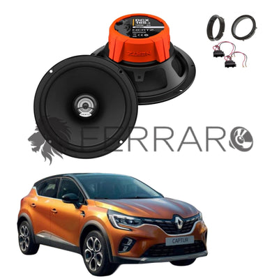 Hertz Kit 2 Casse | DCX 165.3 | Ant o Post | Renault Captur I | 1ª Serie (2013-2019)