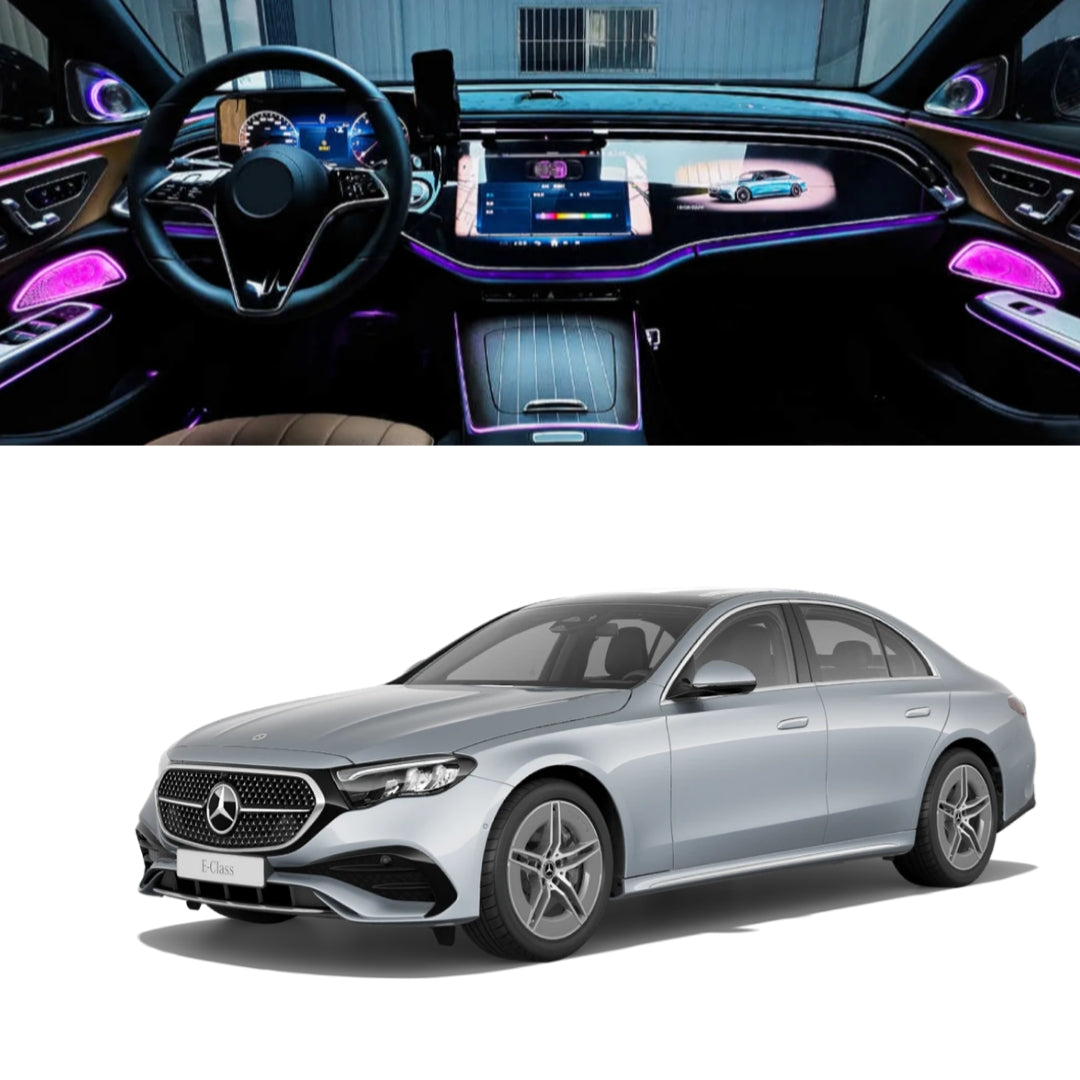 Ambient Light per Mercedes Classe E W214, 64 Colori RGB